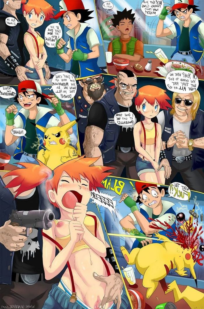 Fuckemon Misty Gets Wet Porn Comics